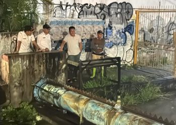 Bupati Subandi Turun Tangan Atasi Banjir di Sidoarjo Kota