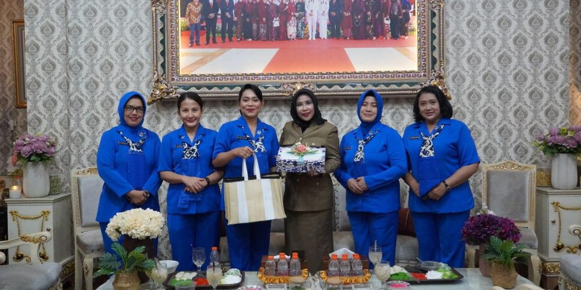 Wabup Sidoarjo Mimik Idayana Terima Kunjungan Pengurus Gabungan II Jalasenastri Koarmada RI