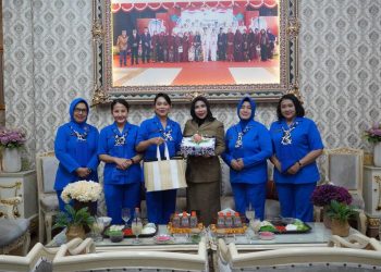 Wabup Sidoarjo Mimik Idayana Terima Kunjungan Pengurus Gabungan II Jalasenastri Koarmada RI