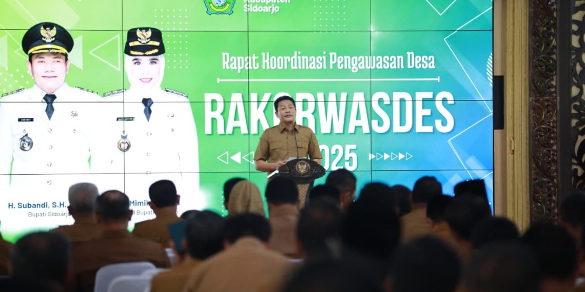 Rakorwasdes 2025, Bupati Subandi Apresiasi 10 Desa Dengan Tata Kelola Desa Sangat Memadai