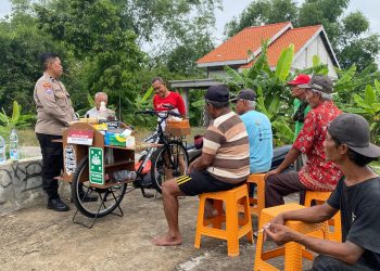 Kopi Keliling, Ajang Silaturahmi Kamtibmas Polisi bersama Petani dan Warga