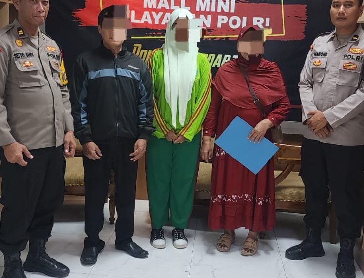 Pamapta Polresta Sidoarjo Berhasil Temukan Anak Hilang, Keluarga Apresiasi Kerja Keras Polisi