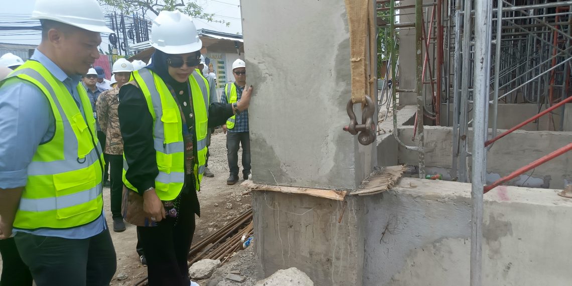 Sidak Proyek RSUD Sedati Progres Capai 13 Persen, Wabup Mimik Pastikan Tidak Selesai Sesuai Kontrak