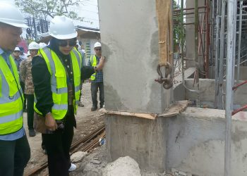 Sidak Proyek RSUD Sedati Progres Capai 13 Persen, Wabup Mimik Pastikan Tidak Selesai Sesuai Kontrak