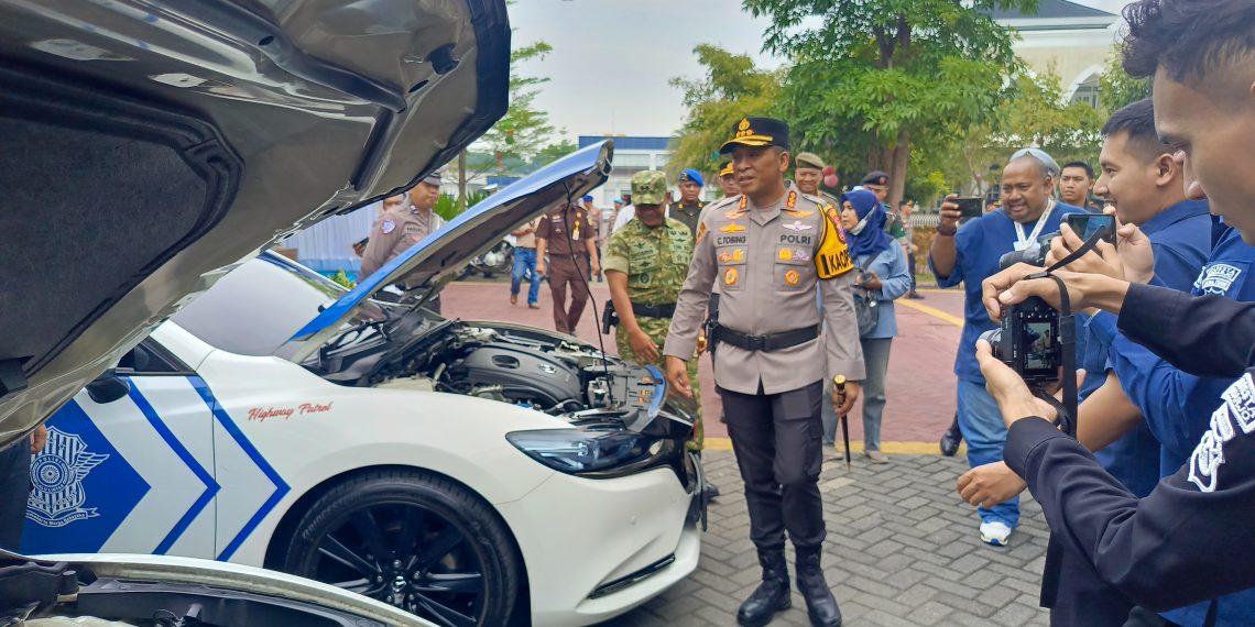 Kerahkan 450 Personil, Polresta Sidoarjo Gelar Operasi Zebra Semeru 2025