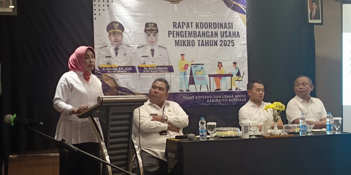 Buka Rakor Pengembangan Usaha Mikro 2026, Wabup Mimik Minta Gencarkan Sosialisasi ke UMKM