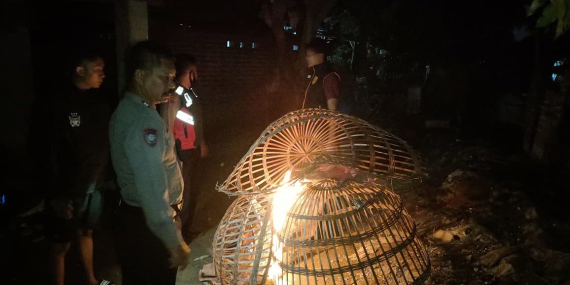 Polsek Balongbendo Turun Langsung Datangi Lokasi Sambung Ayam