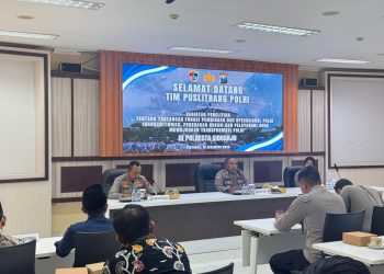 Puslitbang Polri Lakukan Penelitian di Polresta Sidoarjo, Terkait Tantangan Harkamtibmas hingga Pelayanan