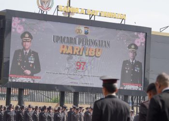 Polresta Sidoarjo Gelar Upacara Hari Ibu Ke-97