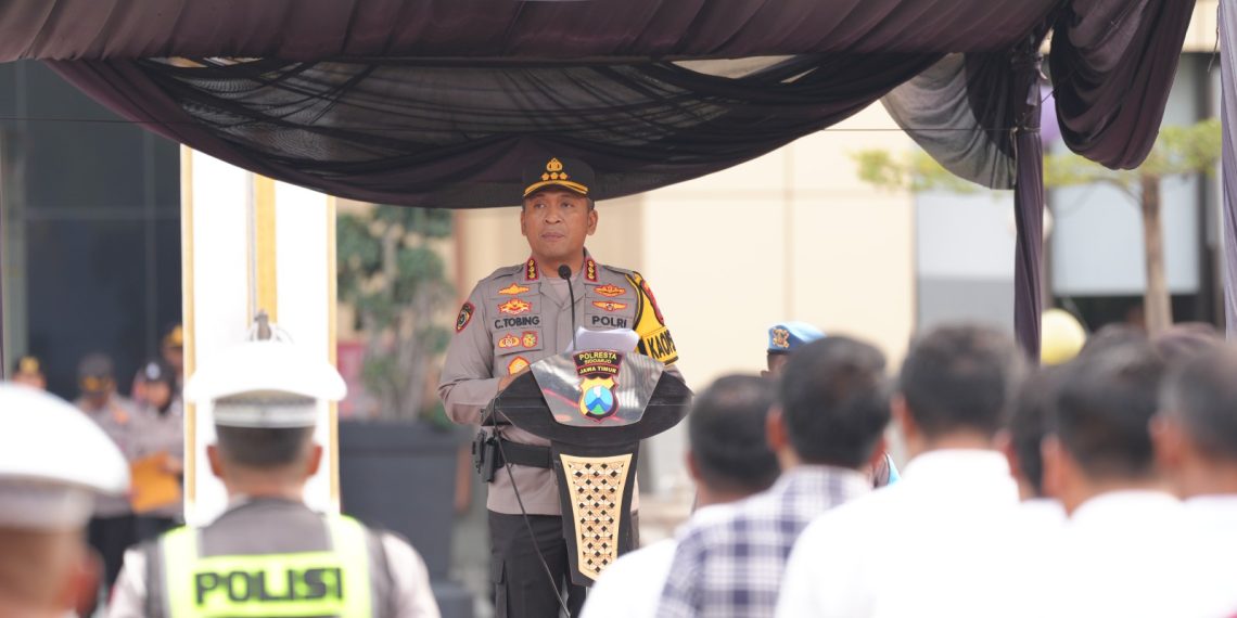 Kapolresta Sidoarjo Ajak Masyarakat Tidak Terlalu Bereuforia Rayakan Tahun Baru 2026