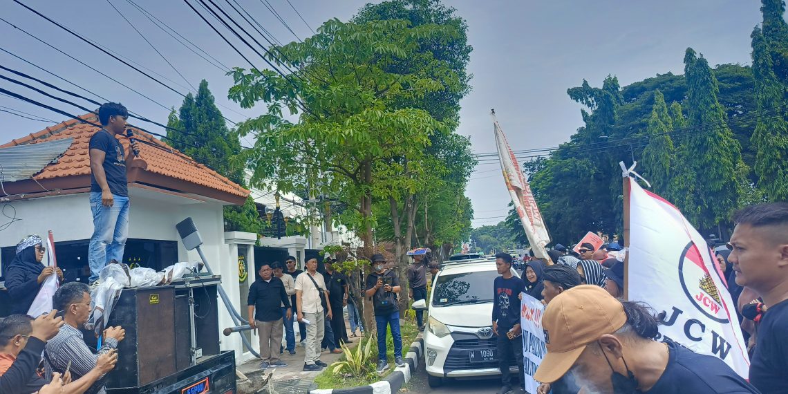 Demo Hakordia 2025, ARSAK Tuntut APH Sidoarjo Tindak Kasus Korupsi Tanpa Kompromi
