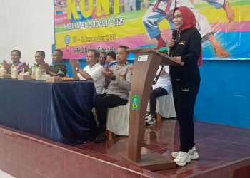 Wabup Mimik﻿﻿﻿﻿ Idayana Buka Kejuaraan Ju-Jitsu Piala KONI Sidoarjo 2025