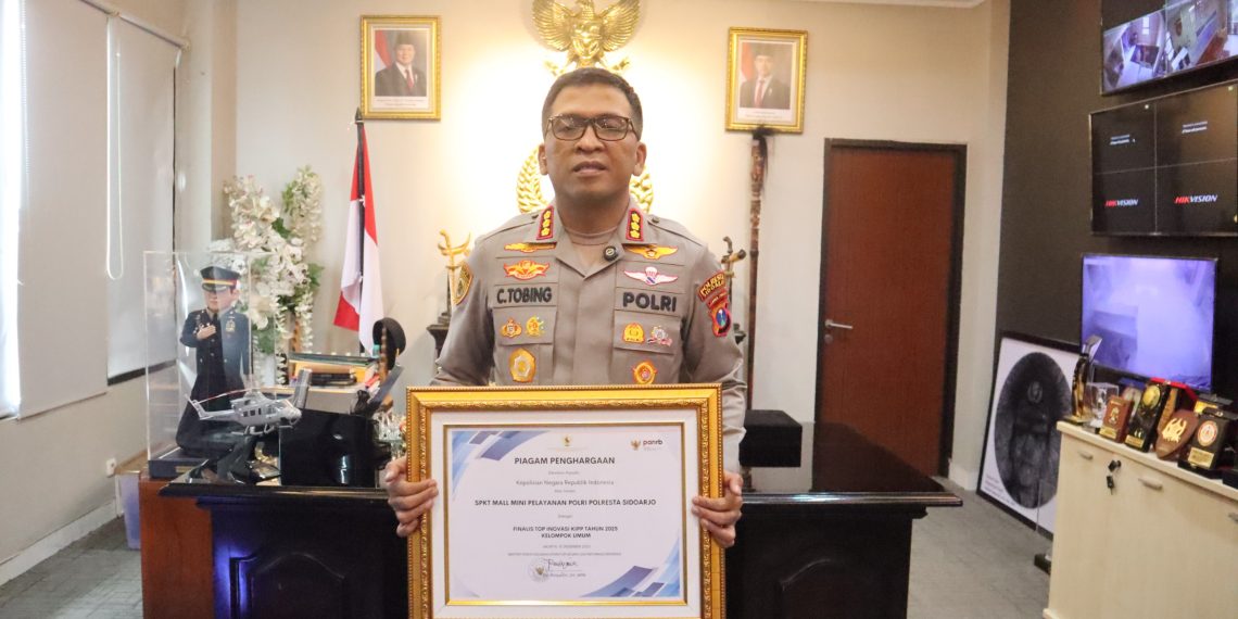 SPKT MMPP Polresta Sidoarjo Raih Penghargaan Menteri PANRB