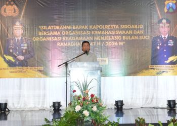 Jelang Ramadhan, Kapolresta Sidoarjo Silaturahmi dengan Mahasiswa dan Tokoh Agama