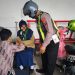 Respon Cepat Unit Lantas Polsek Taman Tangani Kecelakaan di Jalan Raya Kletek