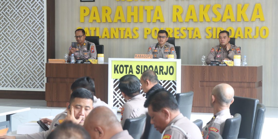 Polresta Sidoarjo Gelar Latpra Ops Keselamatan Semeru 2026