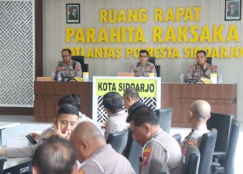 Polresta Sidoarjo Gelar Latpra Ops Keselamatan Semeru 2026