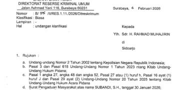 Nyatakan Siap Islah, Bupati Subandi Malah Adukan Rahmat Muhajirin Suami Wabup Mimik ke Polda Jatim