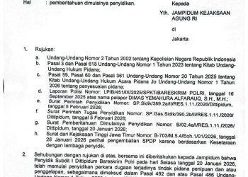 Terlapor Bupati Subandi Akan Diperiksa Bareskrim Mabes Minggu Depan