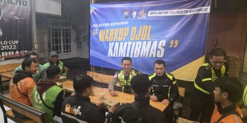 Satlantas Polresta Sidoarjo Gelar Sahur On The Road Bersama Ojol, Perkuat Sinergi di Jalan Raya
