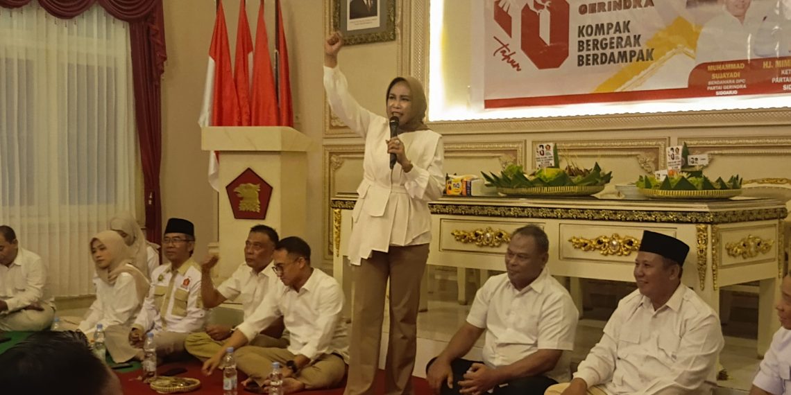 Rayakan HUT Gerindra ke-18, DPC﻿ Sidoarjo Resmikan Kantor Termegah dan Target Kuasai Kursi Legislatif