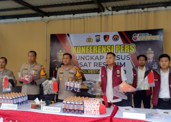Satreskrim Polresta Sidoarjo Bongkar Pelaku Pengoplos LPG