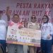 Rebutkan Hadiah 2 Paket Umroh, Sekitar 1000 Warga Ramaikan Pesta Rakyat HUT Partai Gerindra ke-18 GOR Sidoarjo