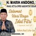 Wakil Ketua DPRD Kabupaten Sidoarjo H Warih Andono, SH Mengucapkan Selamat Hari Raya Idul Fitri 1 Syawal 1447 H