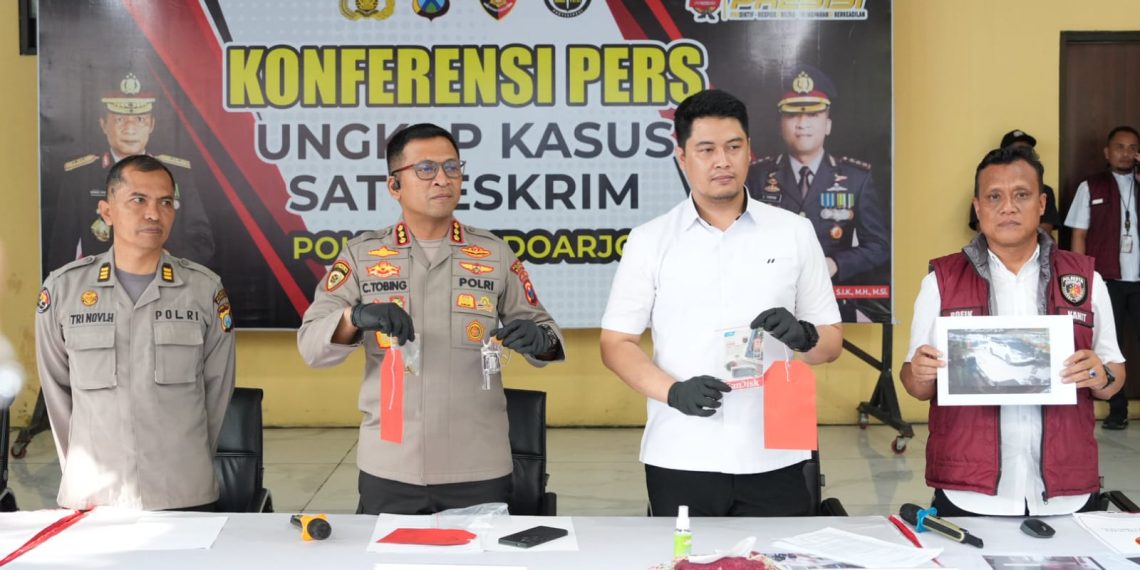 Polresta Sidoarjo Ungkap Pencurian Brankas di Taman Pinang Indah, Pelaku Sindikat Lintas Provinsi