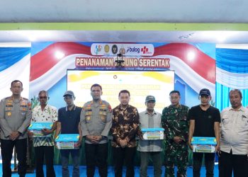 Polresta Sidoarjo Tanam Jagung Serentak Kuartal I, Komitmen Dukung Swasembada Pangan