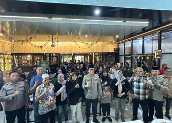 Perkuat Sinergi Jaga Kamtibmas, Polresta Sidoarjo Buka Puasa Bersama Awak Media dan Netizen