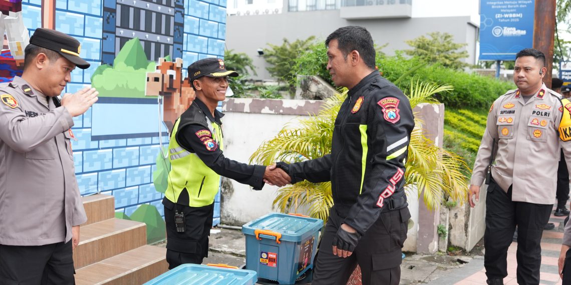 Kapolresta Sidoarjo Cek Kesiapan Pos Pam dan Pos Yan Operasi Ketupat Semeru 2026