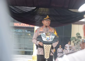Polresta Sidoarjo Gelar Apel Siaga Malam Takbir Idul Fitri 1447 H