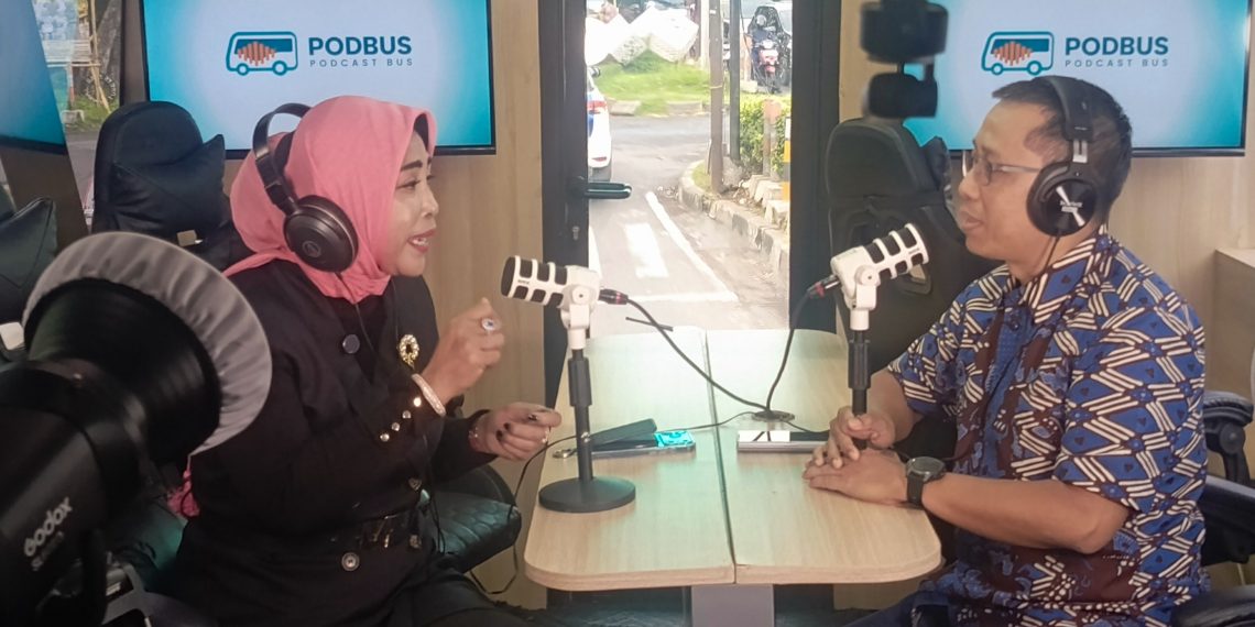 Wabup Mimik Idayana jadi Narasumber Podbus Konsep Karnus Bahas Kesehatan Masyarakat Sidoarjo