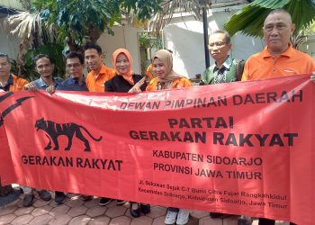 DPD Partai Gerakan Rakyat Sidoarjo Mendaftar ke Bakesbangpol, Siap Perjuangkan Kepentingan Masyarakat