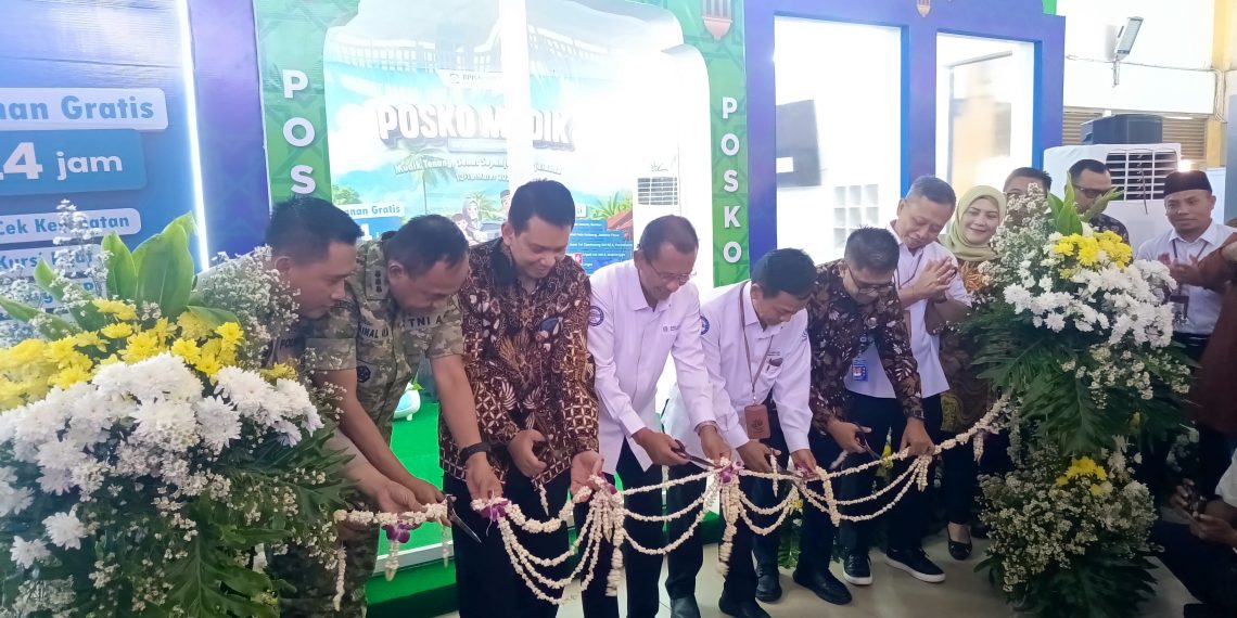 Mudik Aman dan Nyaman, BPJS Kesehatan Sediakan Layanan Gratis Bagi Pemudik di Terminal Purabaya Sidoarjo