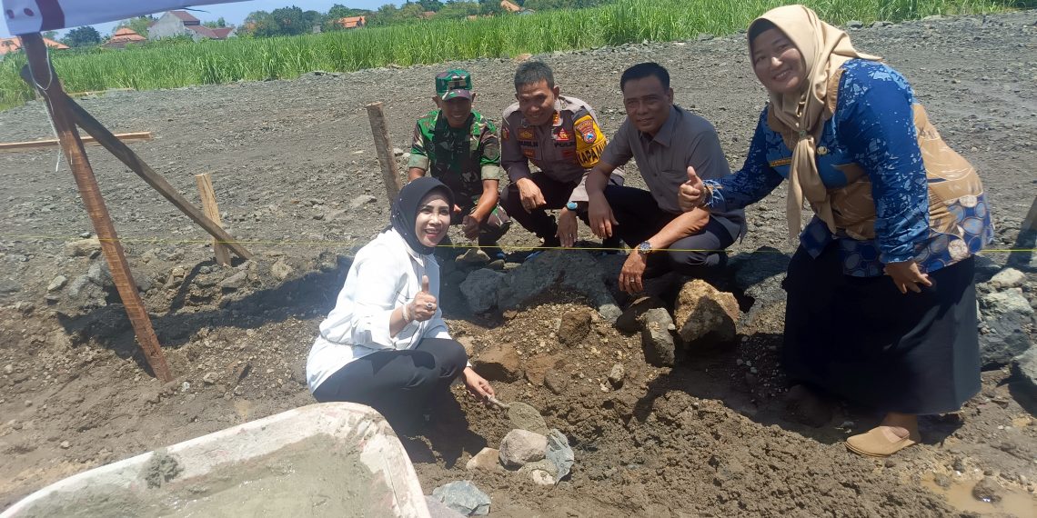Wabup Mimik Idayana﻿ Groundbreaking KDMP Desa Temu, Upaya Penguatan Ekonomi Kerakyatan