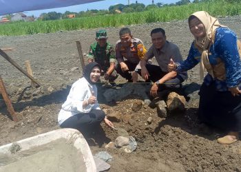 Wabup Mimik Idayana﻿ Groundbreaking KDMP Desa Temu, Upaya Penguatan Ekonomi Kerakyatan