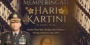 Kapolresta Sidoarjo dan Bhayangkari Mengucapkan Selamat Memperingati Hari Kartini 21 April 2026