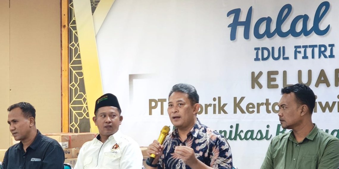 Halal Bihalal Bersama Insan Media, Tjiwi Kimia Tegaskan Komitmen Ramah Lingkungan