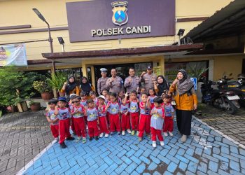 Polisi Sahabat Anak, Polsek Candi Edukasi Siswa PAUD