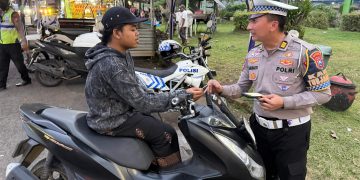 Ratusan Pelanggar Lalu Lintas di Sidoarjo Terjaring ETLE Handheld