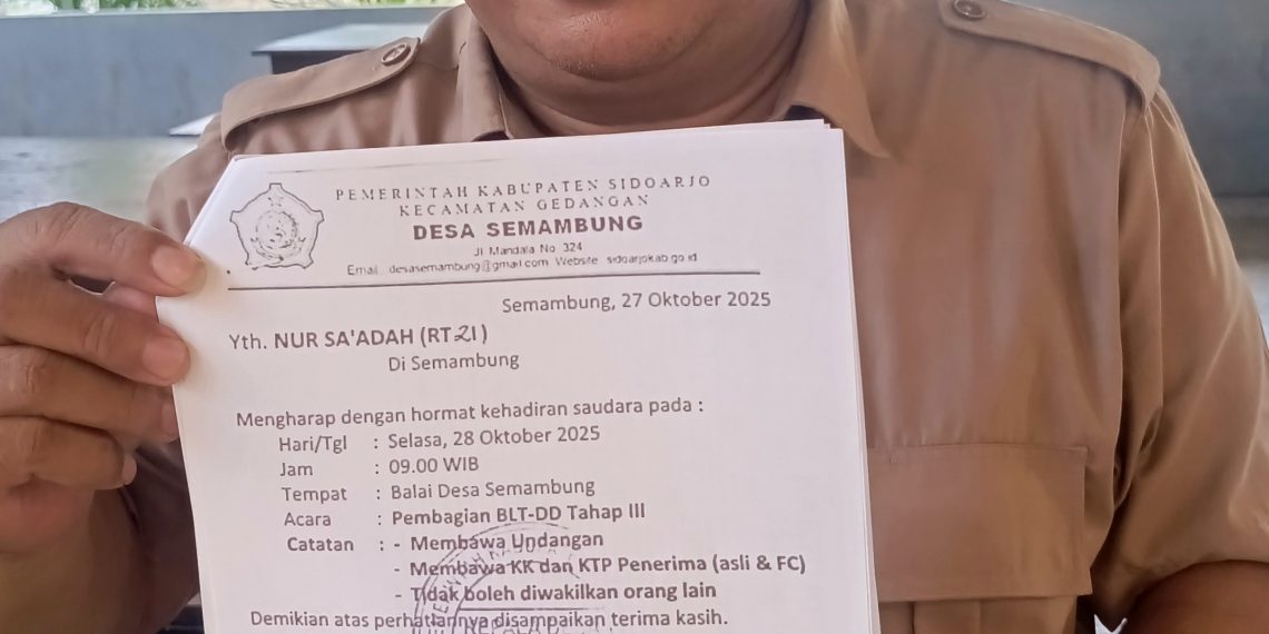 Temukan Data Istri Perangkat Desa Semambung Gedangan Diduga Terima BLT Dana Desa, JCW Akan Laporkan ke APH