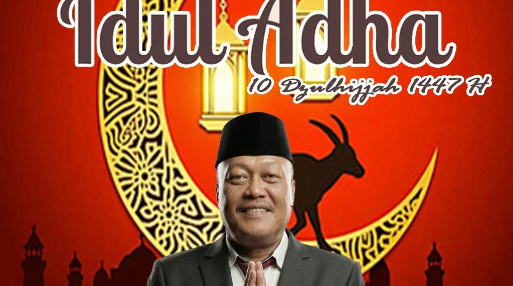 Wakil Ketua DPRD Kabupaten Sidoarjo dari PDIP H Suyarno SH Mengucapkan Selamat Hari Raya Idul Adha 10 Dzulhijjah 1447 H