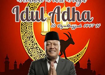 Wakil Ketua DPRD Kabupaten Sidoarjo dari PDIP H Suyarno SH Mengucapkan Selamat Hari Raya Idul Adha 10 Dzulhijjah 1447 H