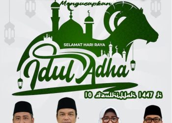Segenap Dewan Direksi dan Karyawan Perumda Delta Tirta Sidoarjo Mengucapkan Selamat Hari Raya Idul Adha 10 Dzulhijjah 1447 H