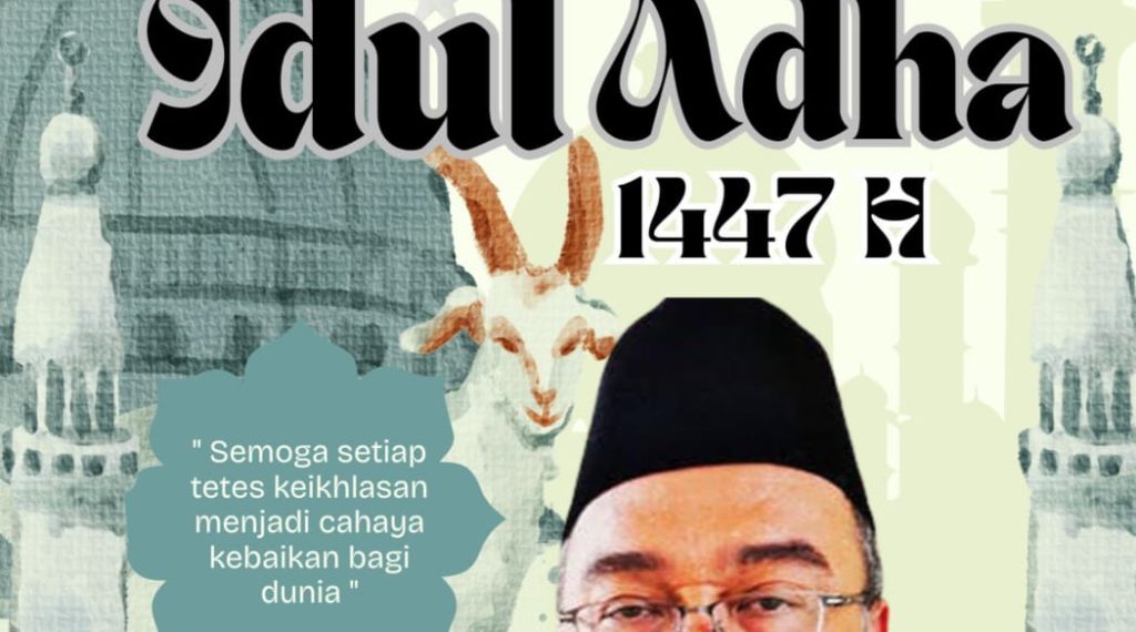 Pimpinan dan Staf Dinas Perumahan Permukiman Cipta Karya dan Tata Ruang Sidoarjo Mengucapkan Selamat Hari Raya Idul Adha 10 Dzulhijjah 1447 Hijriyah