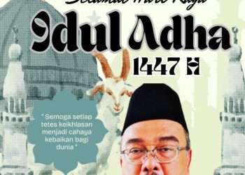 Pimpinan dan Staf Dinas Perumahan Permukiman Cipta Karya dan Tata Ruang Sidoarjo Mengucapkan Selamat Hari Raya Idul Adha 10 Dzulhijjah 1447 Hijriyah