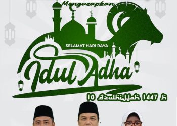 Segenap Dewan Direksi dan Karyawan Perumda Delta Tirta Sidoarjo Mengucapkan Selamat Hari Raya Idul Adha 10 Dzulhijjah 1447 H