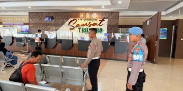 Polresta Sidoarjo Intensifkan Patroli, Cegah Praktik Calo di Kantor Samsat